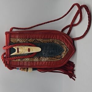 Artisan Leather Crossbody Bag